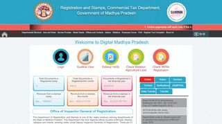 
                            1. Department of Registration and Stamps, Madhya …
