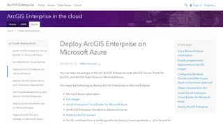 
                            2. Deploy ArcGIS Enterprise on Microsoft Azure—ArcGIS Enterprise ...