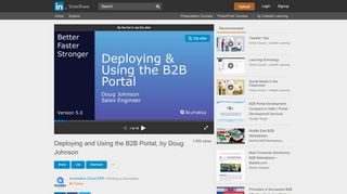 
                            7. Deploying and Using the B2B Portal, by Doug Johnson Acumatica ...