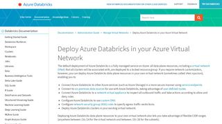
                            10. Deploying Azure Databricks in your Azure Virtual Network ...