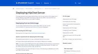 
                            6. Deploying HipChat Server - Atlassian Documentation