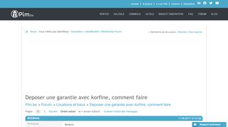 
                            9. Deposer une garantie avec korfine, comment faire (Page 1 ...