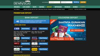 
                            1. Deposit | Live Casino Online | Agen Casino - dewavegas.org