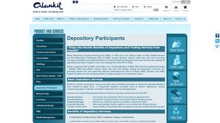 
                            6. Depository participants, Services, India | Alankit