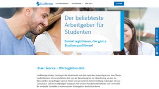 
                            10. Der beste Arbeitgeber für Studenten - Studitemps