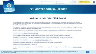 
                            6. Der beste DrückGlück Bonus für dich - drueckglueck.com