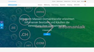 
                            7. Der offizielle Blog des Schweizer Hosting ... - Infomaniak