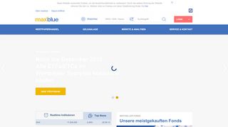 
                            2. Der Online Broker der Deutschen Bank - maxblue