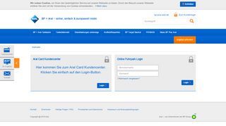 
                            5. Der Online Fuhrparkservice Login – BP + Aral