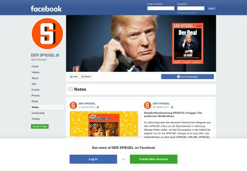 
                            6. DER SPIEGEL - Notes | Facebook