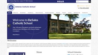 
                            7. DeSales Catholic School > Home