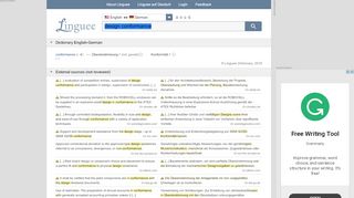 
                            5. design conformance - German translation – Linguee