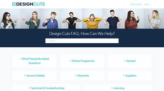 
                            5. Design Cuts Help & Support Portal