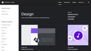 
                            2. Design - Material Design