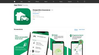 
                            4. Desjardins Insurance on the App Store