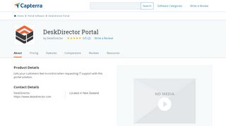 
                            6. DeskDirector Portal Reviews and Pricing - 2019 - Capterra