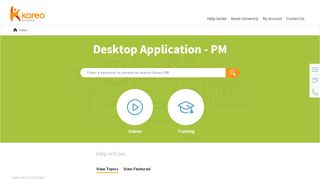 
                            7. Desktop Application - PM - Kareo Help Center