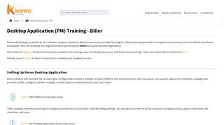 
                            3. Desktop Application (PM) Training - Biller - Kareo Help Center