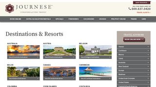 
                            2. Destinations & Resorts - Journese