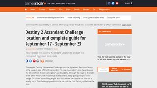 
                            7. Destiny 2 Ascendant Challenge location and complete guide for ...