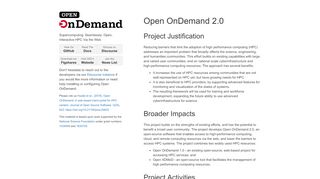 
                            7. details on the Open OnDemand 2.0 project - Open OnDemand by OSC