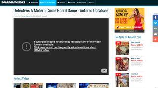 
                            6. Detective: A Modern Crime Board Game - Antares Database - Portal ...