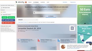 
                            4. Deutsch (Hessen) Abitur Datenbank - Abiunity