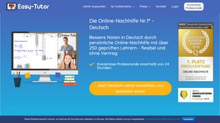 
                            7. 🥇 Deutsch Online-Nachhilfe » Flexibel ohne Vertrag ...