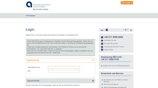 
                            11. Deutsche Apotheker- und Ärztebank eG Online-Filiale - BLZ ...