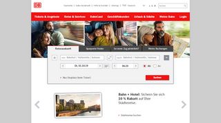 
                            10. Deutsche Bahn: bahn.de - Ihr Mobilitätsportal für Reisen ...