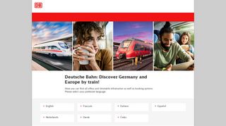 
                            7. Deutsche Bahn - discover Germany and Europe by rail!