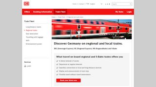 
                            4. Deutsche Bahn: Discover Germany on local and regional trains