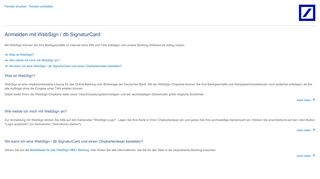 
                            3. Deutsche Bank | Anmelden mit WebSign / db …
