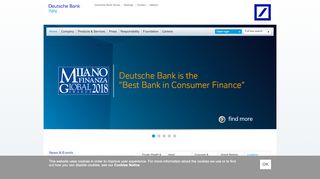 
                            4. Deutsche Bank: Home