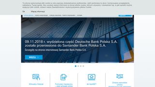
                            3. Deutsche Bank – Strona główna