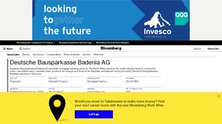 
                            4. Deutsche Bausparkasse Badenia AG - Company Profile and ...