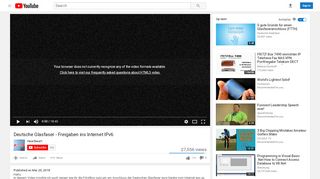 
                            8. Deutsche Glasfaser - Freigaben ins Internet IPv6 - YouTube