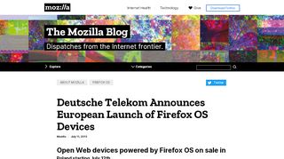 
                            2. Deutsche Telekom Announces European Launch of Firefox OS