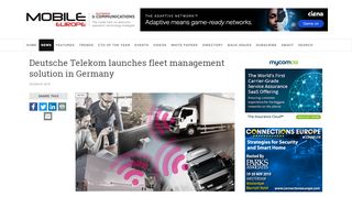 
                            9. Deutsche Telekom launches fleet management solution in Germany