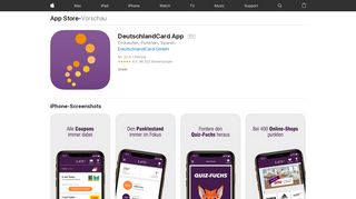 
                            4. DeutschlandCard App im App Store