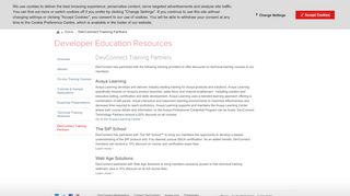 
                            5. DevConnect Training Partners - Avaya