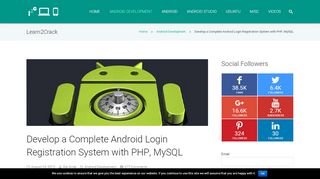 
                            10. Develop a Complete Android Login Registration System with PHP ...