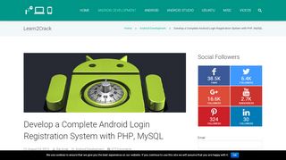 
                            7. Develop a Complete Android Login Registration …