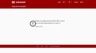 
                            6. developer.kramp.com