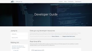 
                            8. Developers - Data.gov.sg
