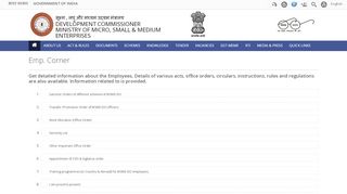 
                            2. Development Commissioner Ministry of Micro, Small ... - DCMSME