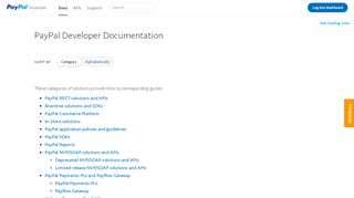 
                            9. Development Guides - PayPal Developer