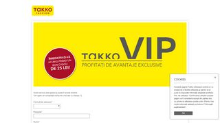 
                            1. Deveniţi client VIP! | Zona VIP | Takko