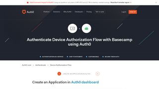 
                            8. Device Authorization Flow authentication with Basecamp