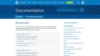 
                            8. Devportal | Drupal 8 guide on Drupal.org